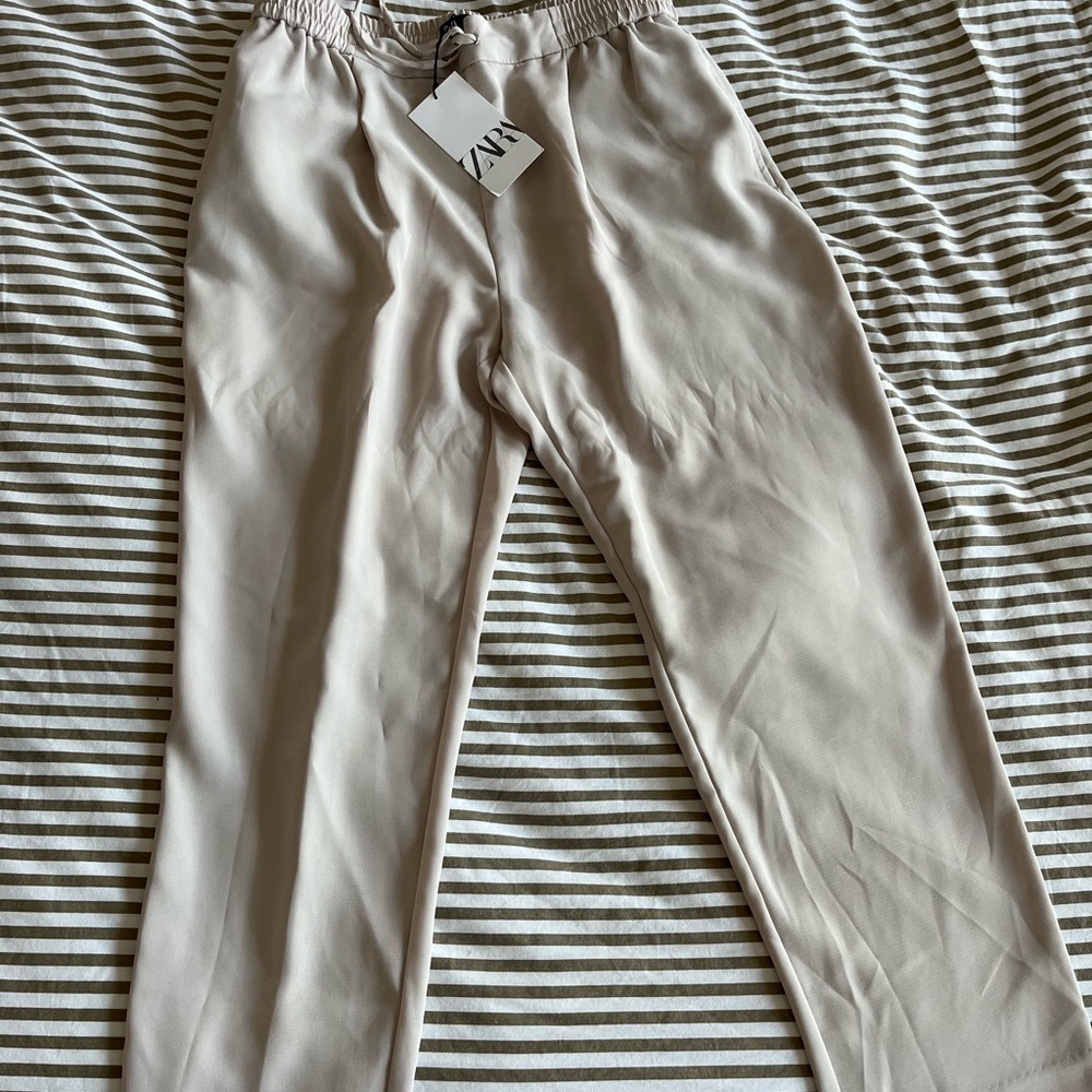 Zara Women’s Light Beige Dress Pant